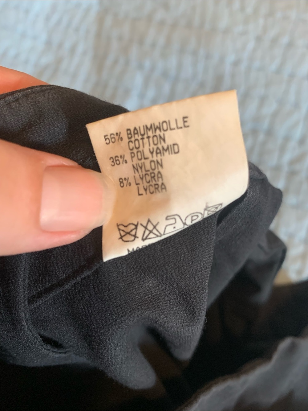 VINTAGE Jil Sander Linda Dresner Collab Tailored Straight Trousers Black 40 - Picture 7 of 8